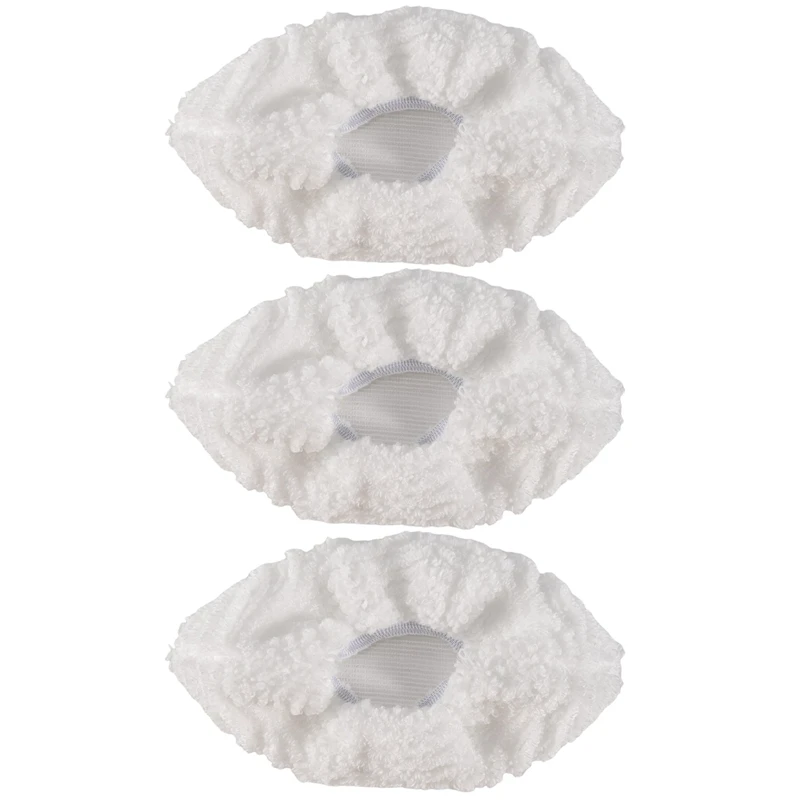 3Pcs ฝ้ายหัวแปรงสำหรับ KARCHER SC2 SC3 SC4 SC5ไอน้ำทำความสะอาดอุปกรณ์เสริม