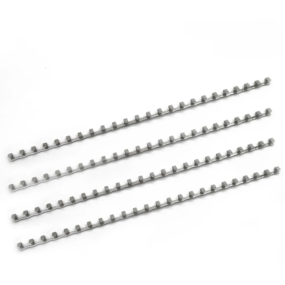 

NIGF 4Pcs/bag Dental Arch Splint Orthodontic Jaw Fracture Accessories Autoclaved Steel Disposable Dentistry Ortho Arch Bar