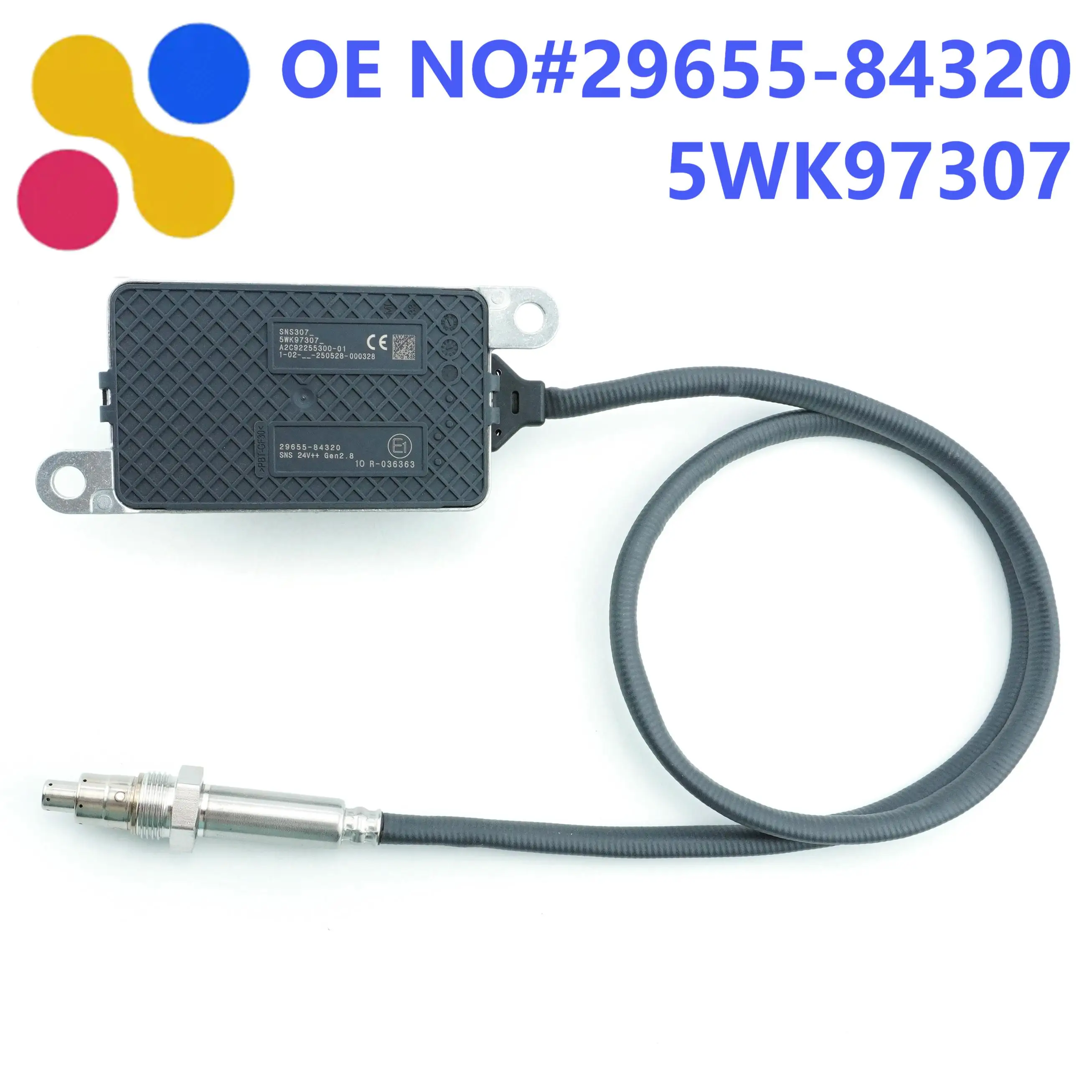 

Датчик оксида азота 24 В Nox 5WK97307 29655-84320 2965584320 5WK9 7307 для датчика Hyundai Nox, автозапчасти
