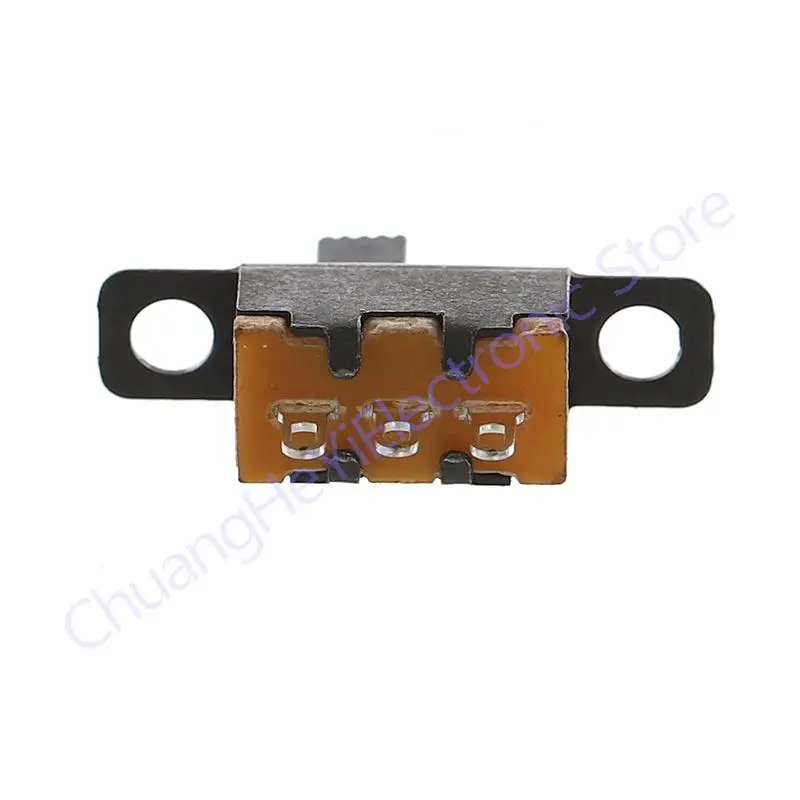 10Pcs SS12F15 SS12F15VG4 Toggle Switch 3PIN 1P2T Slide Switch Handle high 4mm