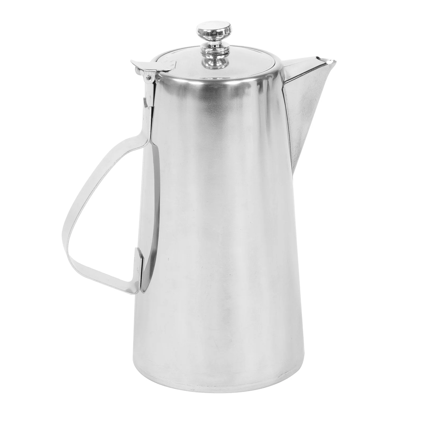 

1pc Stainless Steel Cold Water Pot Food Grade Oil Storage Bottle Large Capacity Lightweight Ergonomic Handle Kitchen Oil Bottle