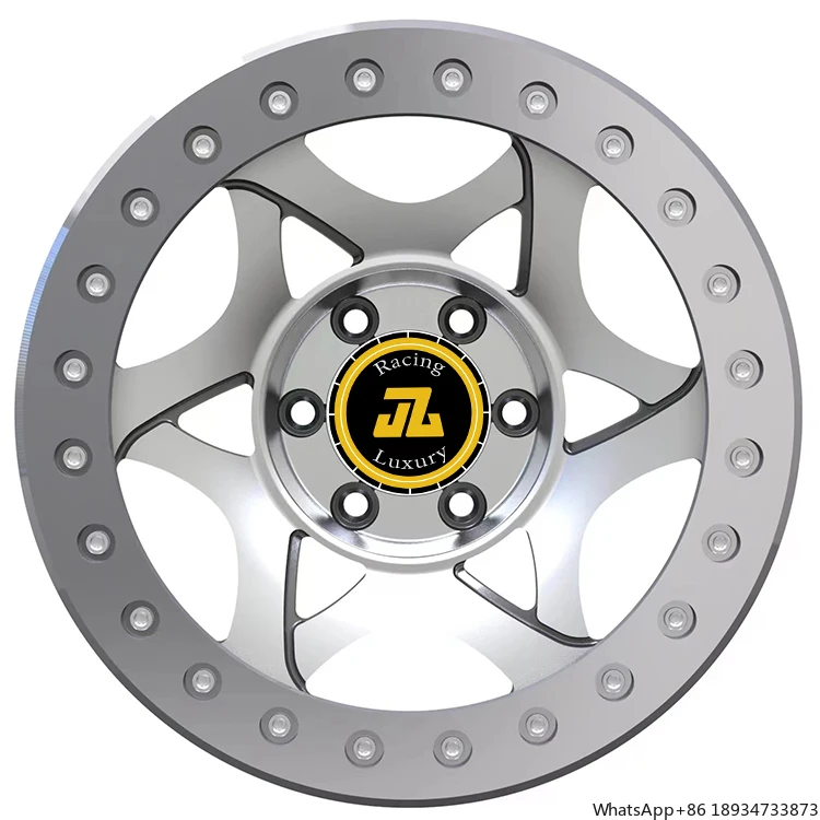 JZ Forged Offroad Beadlock Wheels 5x139.7 16x8 16x9 16x10 5x150 Beadlock Wheels Custom Aluminum Alloy Mark4 Mark 4 5inch 225mm