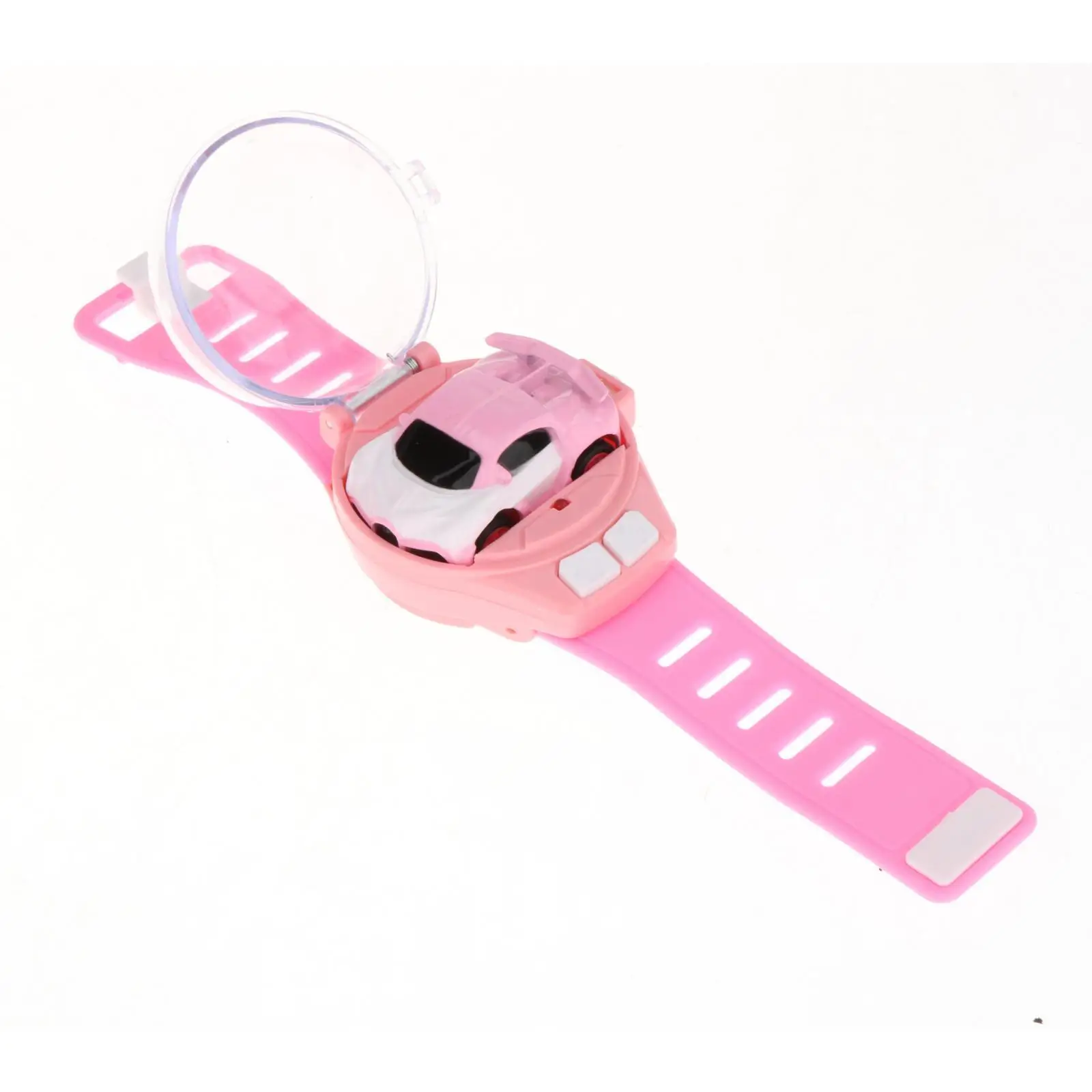 Remote Control Car Child Toy Watch with Mini Car Model 2.4G Signal Sensitive Induction Silicone Strap for Kids Age 4-7