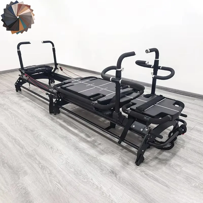 Megaree American Wholesale Alloy Aluminum Pilates Core Bed Reformer Equipment Megaformer Machine for Yoga Studio