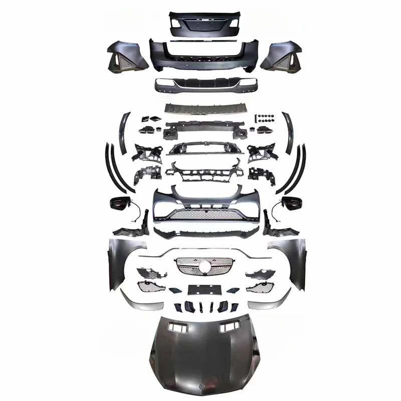 

Hot Selling Car Accessories Led Headlamp Front Bumper Bodykit for ML W164 2005-2012 Upgrade GLE W166 Body Kit