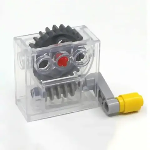 MOC 6588 32239 Reduction Gearbox Turbine Technical Parts Compatible with 4142824 28698 Toys Accessory