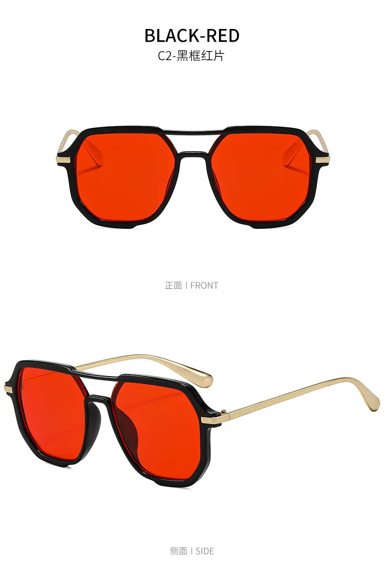 2026 Herren-Sonnenbrille: Schlichte Designer UV400 Piloten-Sonnenbrille mit Metallbügeln – Modische Reise-Sonnenbrille für Herren – Detail 11