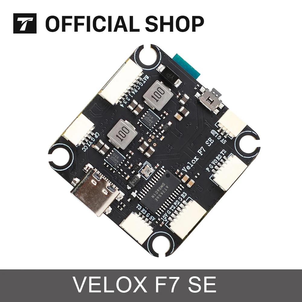 T-HOBBY Velox F7 SE 30x30 KK2.1.5 Flight Controller 45A 60A 4-in-1 ESC Racing Drone 3-6S Stack RC FPV UAV Accessories Hot