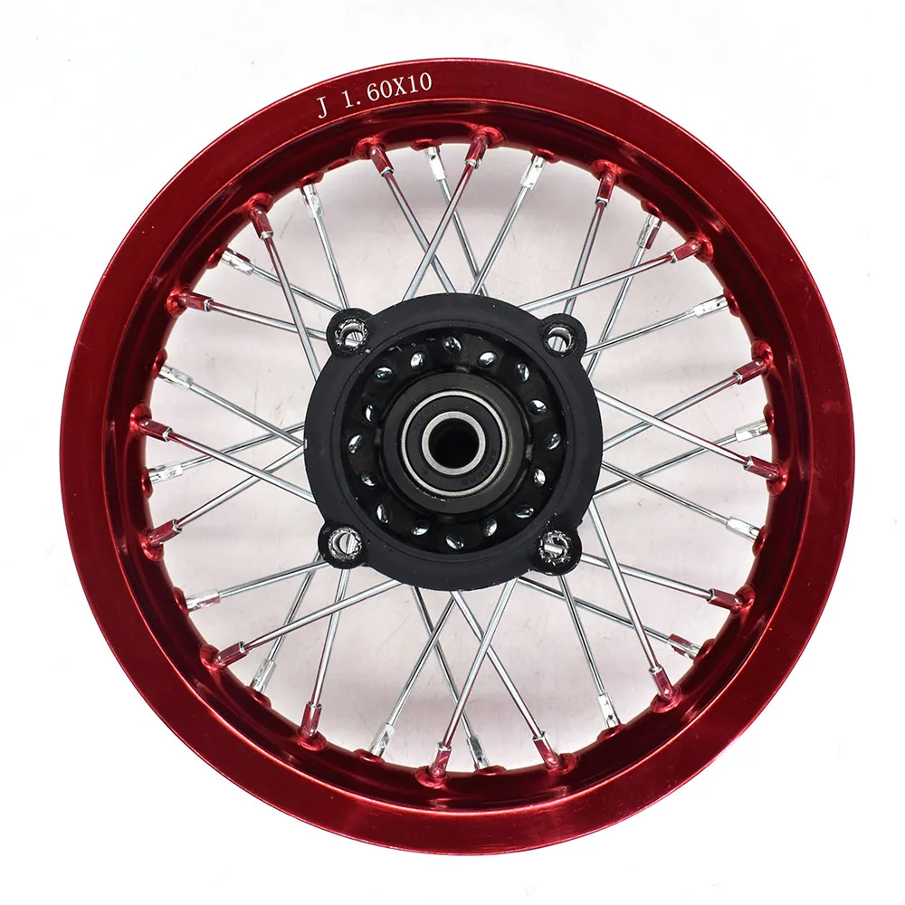 Motorcycle Rear Wheel 1.60- 10 inch aluminum Rims 10\