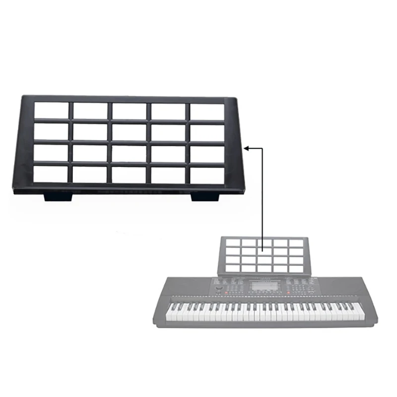 Keyboard Music Score Stand Sheet Musical Instrument Parts Portable Durable Suitable for Electronic Sheet Music Stands E56D