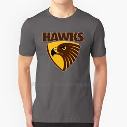 Hawthorn Hawks FC Brand Logo High-quality T Shirts Fashion T-shirt New Graphic Tee