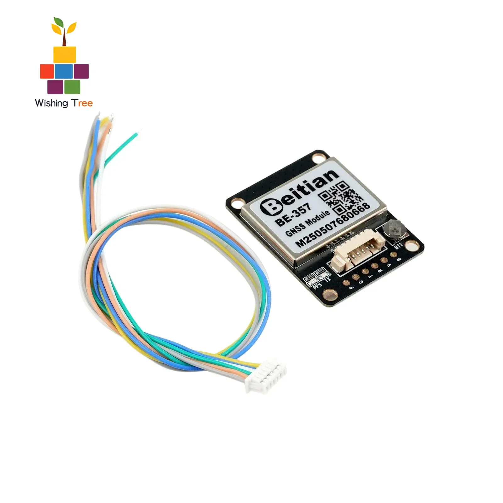 

Beitian BE-357 GPS Module Dual Protocol for FPV Return Flight Control Fixed Wing Drone Parts