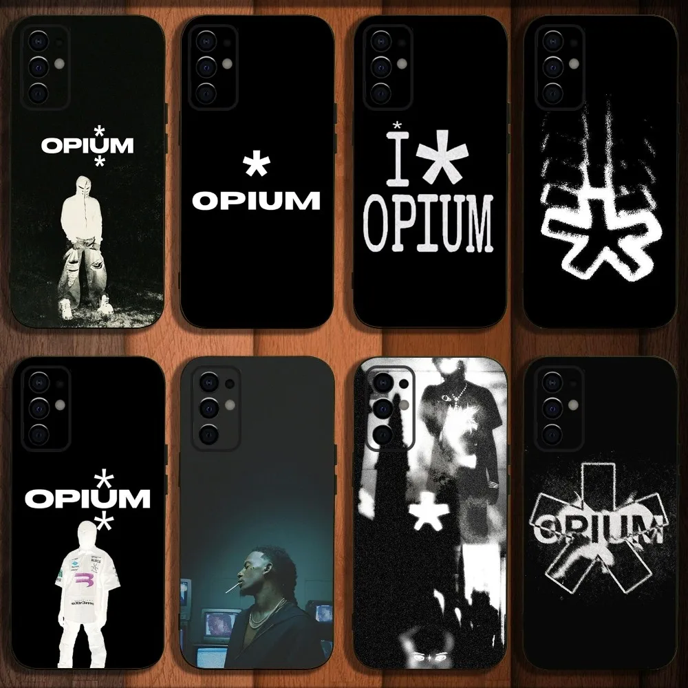 

O-opiums Playboi Carti Rapper Phone Case For Samsung S24,S21,S22,S23,S30,Ultra,S20,Plus,Fe,Lite,Note,10,9,5G Black Soft Cover