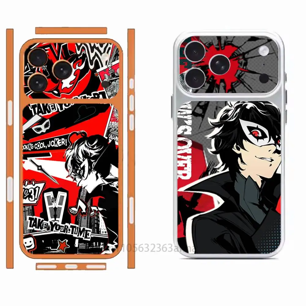

Game P-Persona 5 HD/Matte Full Coverage Films For iPhone 17 Pro Max 17 Pro