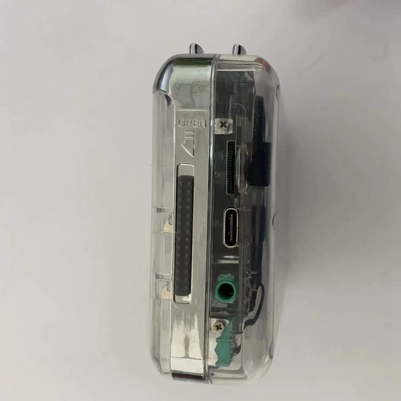 Fully Transparent Shell Cassette To MP3 Type-C Interface Walkman