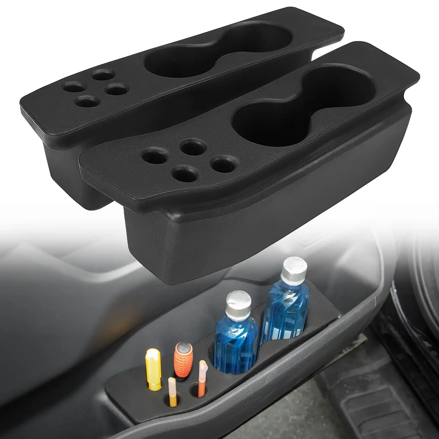 

Door Cup Holder Insert For Ford F150 2021-2026 Left Right Panel Accessory