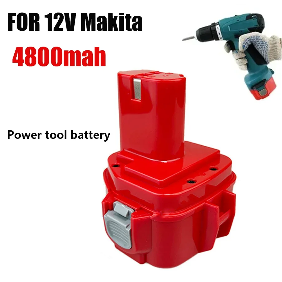 

12V 4800MAH electric tool battery suitable for MakitaPA12 1220 1222 1233 1200 1234 1235 1235B 1235F 1235A screwdriver battery