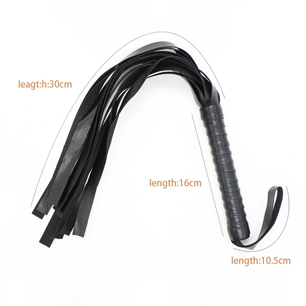 Fouet Sexuel en Cuir pour Femme et Couple Adulte, Accessoires Sexuels, Flogger, Fétiche, Bondage SFP, 7.0