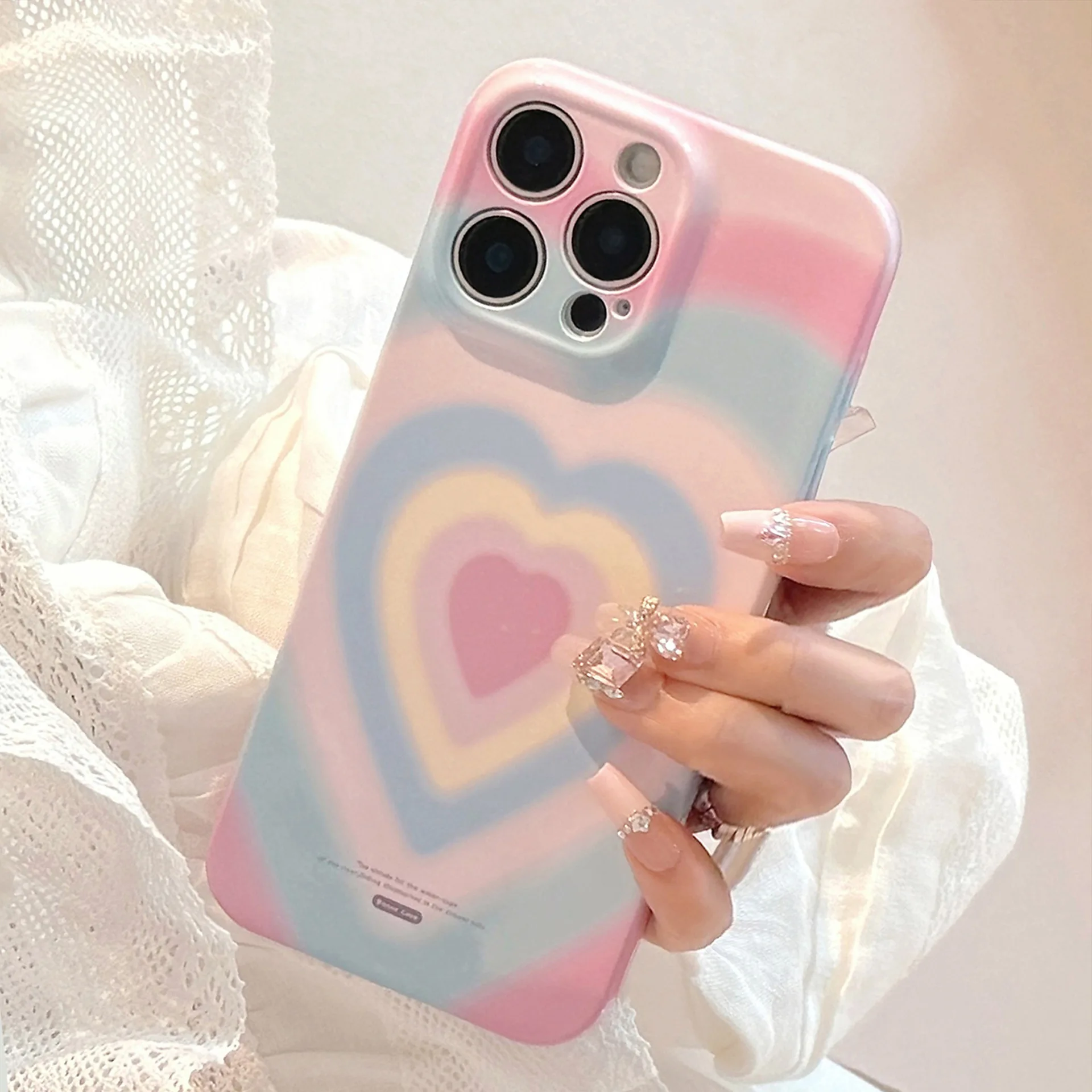 Luxury Colorful Gradient Love - Gradient Color Case recension och pris