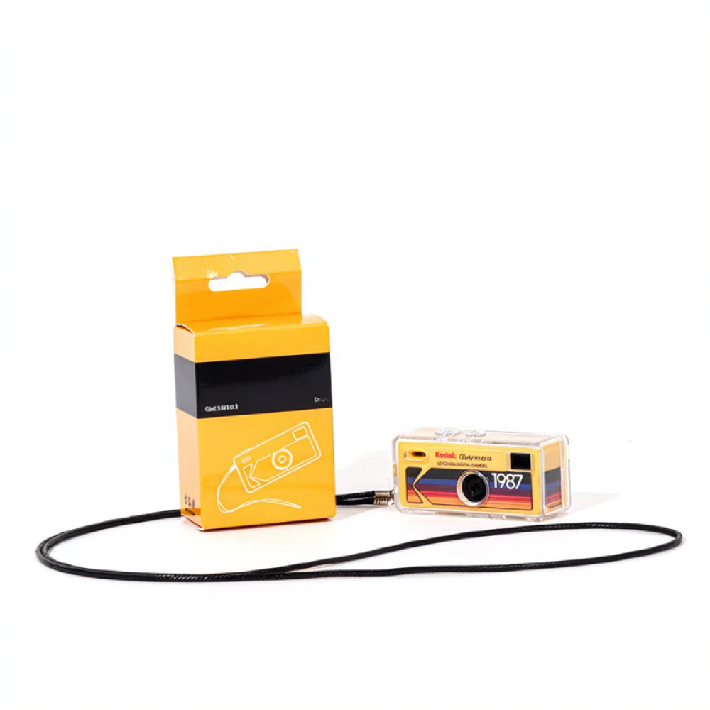 For For Kodak 1987 Mini CCD Digital Camera Crystal Cover Transparent Protective Case Shockproof Skin Guard