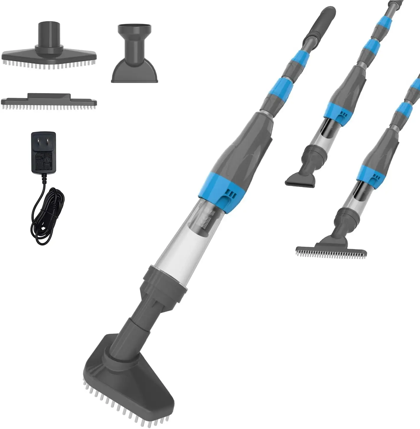 

3 in 1 Cordless Pool Vacuum, Handheld Cleaner for Spas, Hot Tubs and Small Pools