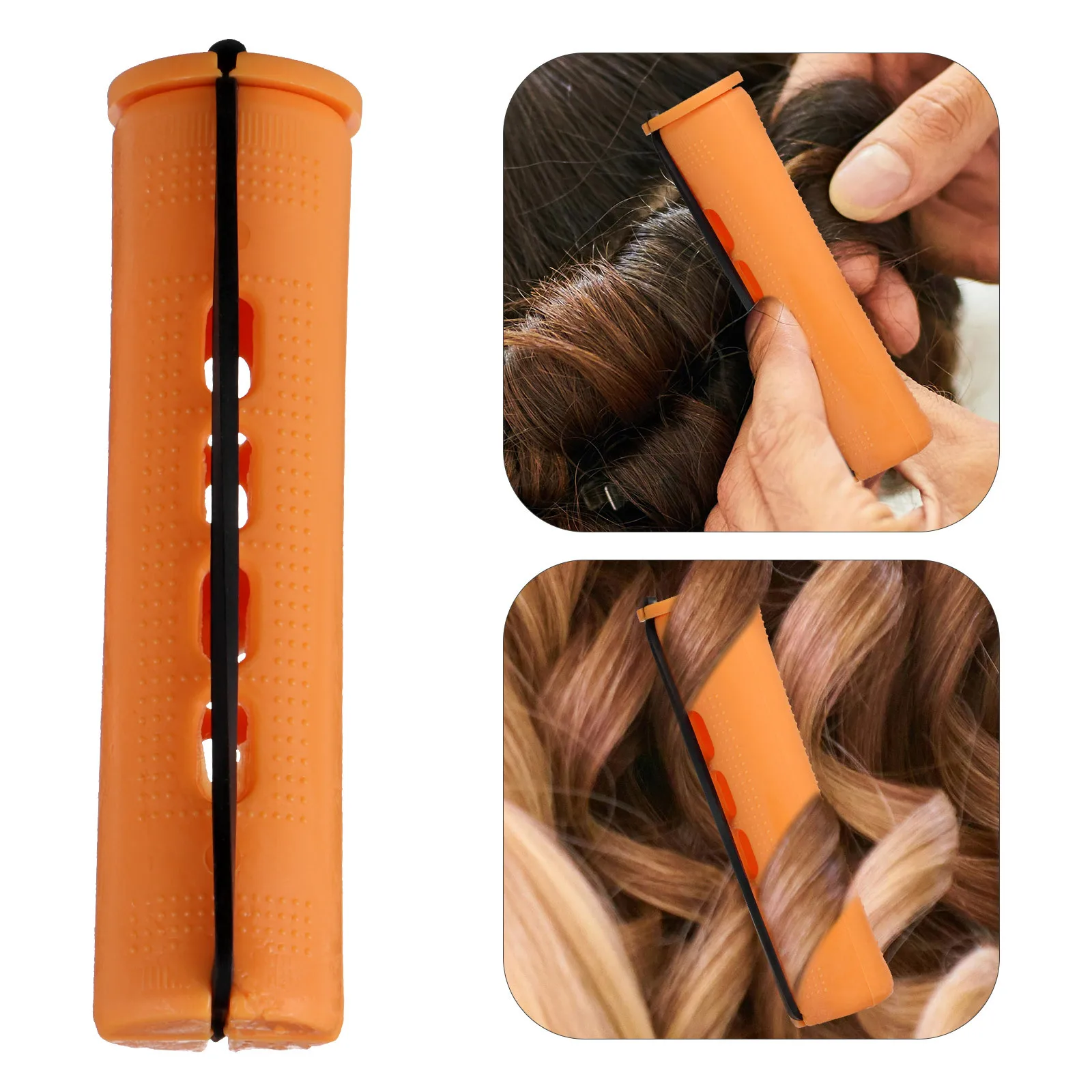 30 قطعة بكرات الشعر النمط الأمريكي أدوات الشباك المتموجة الطبيعية لتقوم بها بنفسك مجموعة التصميم لصالون المنزل استخدام بكرات الشعر أدوات تصفيف الشعر #1