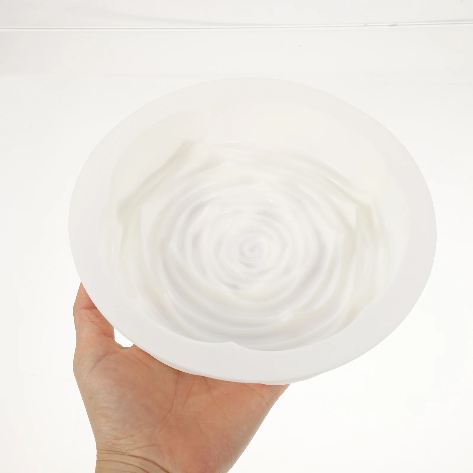 

Silicone Rose Cake Mold Flower Shape Smooth Surface Baking Tool for Fondant Chocolate Cake Mousse DIY Baking Chocolate Mold