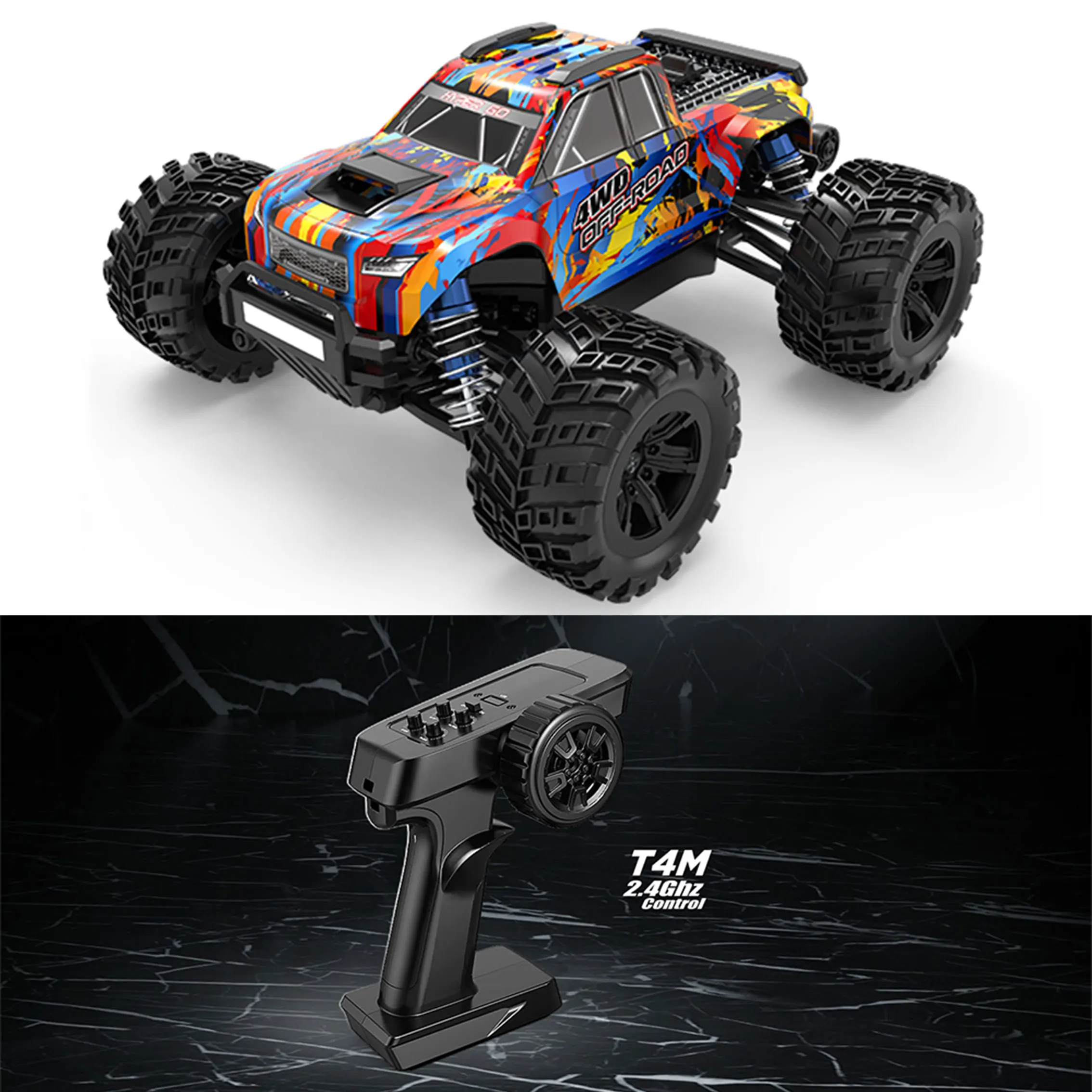 Hyper Go MJX 20208 1/20 4WD RC coche sin escobillas profesional RC Racing Car 2,4G 50 KM/H coches de Control remoto de alta velocidad camión todoterreno