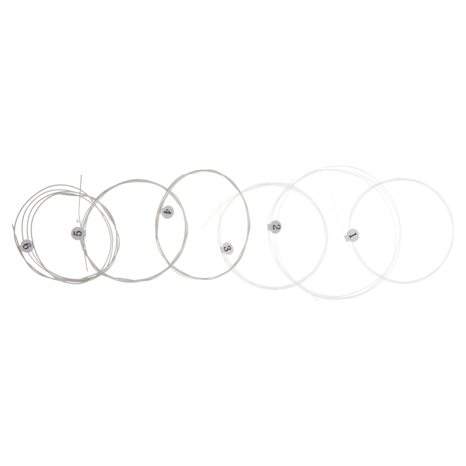 

6 Pcs Guitar String Set Music Wire Supplies Nylon Musical Instrument Accessories
