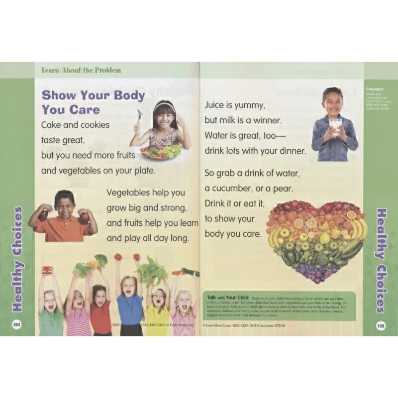 مبراة مهارة Evan-Moor: STEAM، الصف PreK، العمر 3 4 5 6، الكتاب الإنجليزي 9781645140788