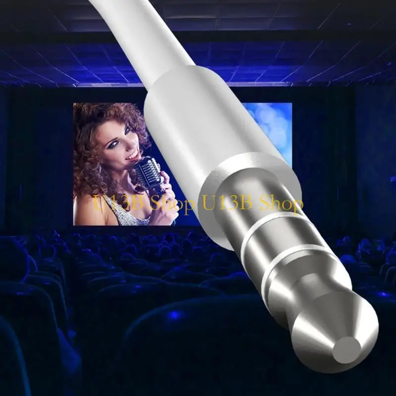 U13B 2-в-1 Type-C Cable Cable Wire 1 Split 2 Type C To USB 3,5 мм качество звука Hifi Hifi для динамиков автомобилей