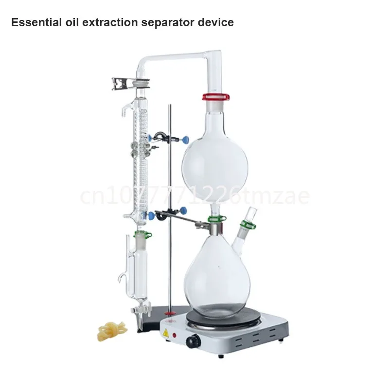 

Distillation Equipment 500/1000/2000ml Essential Oil Extraction and Separation Device Water Distillation Machine