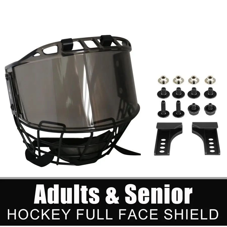 PC300 خوذة الهوكي قفص أمبير الوجه درع حامي كومبو #6