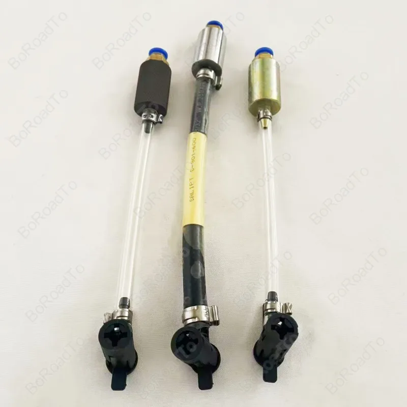 10bar Ciśnienie Piezo Diesel Injector Test Oil Return Check Valve Booster Valve z rurką Quick Connect Joint dla Bosch Siemens — zdjęcie 3