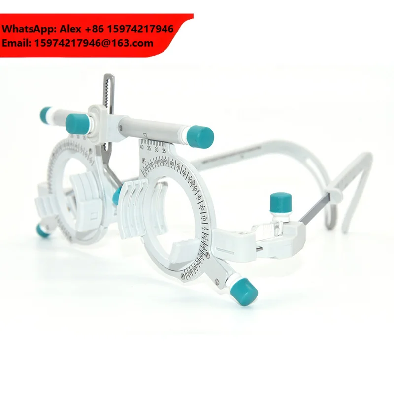 Hot Sale Adjustable Trial Frame Optometry Eye Test Universal Ophthalmology Optical Titanium Trial Lens Frame