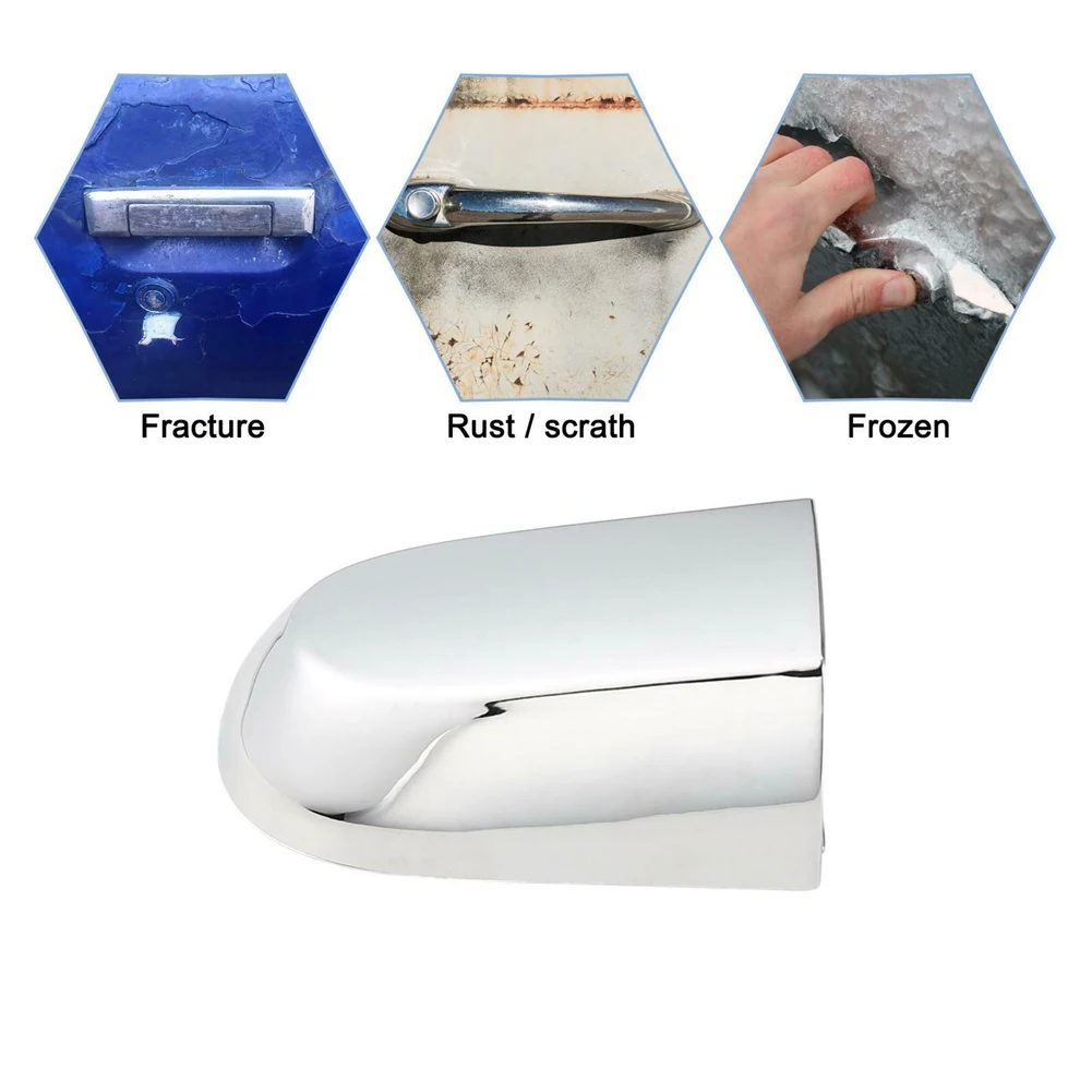 

Handle Cover Exterior Door Handle For Kia For Sorento 2011 2012 2013 2014 2015 1pc 6.2x4.4cm 83652-2P010 Plastic