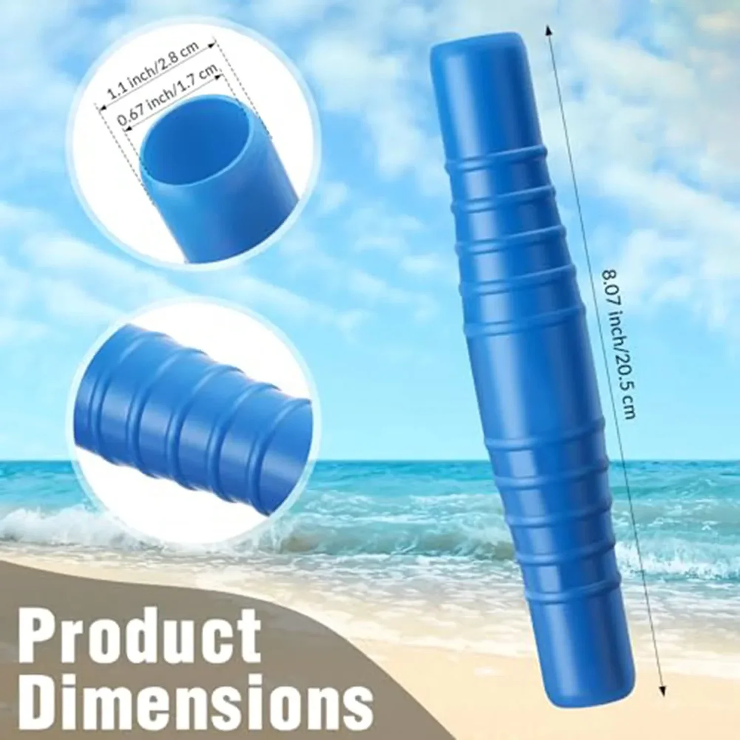 1/2 шт., муфта для шланга для бассейна из ПВХ для 1-1/4 "и 1-1/2" шлангов для подключения фильтра, аксессуары для чистки пылесосов для бассейна