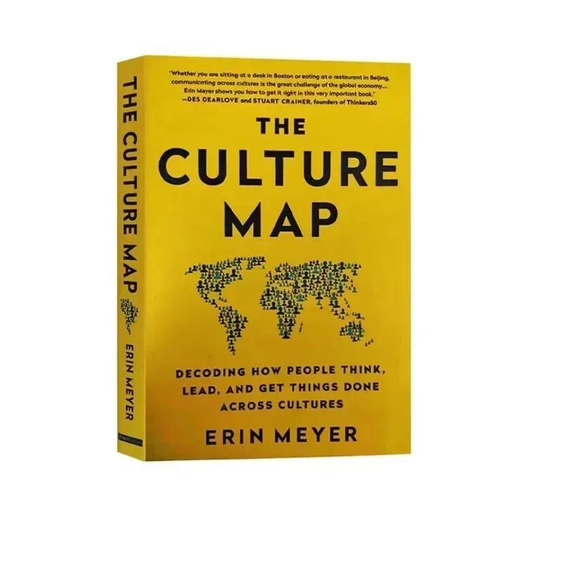 O mapa da cultura de Erin Meyer Decodificação Como as pessoas pensam, levam e consertar as coisas feitas Livro de bolso em inglês