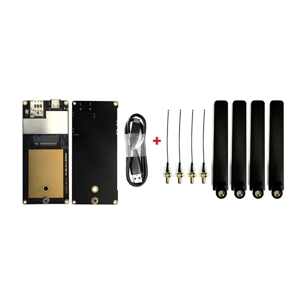 

Industrial Type-c USB 3.0 4G 5G NGFF Module Adapter Board For T99W175 FM350-GL RM520N-GL RM520N-EU RM530N-GL RM502Q-GL SIM8262E