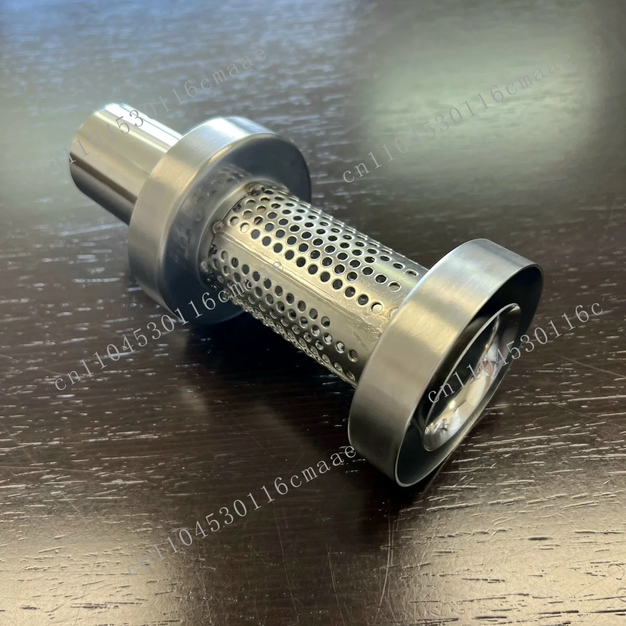 New type of steel belt exhaust system muffler muffler removable filter cartridge square hole stainless steel mesh material