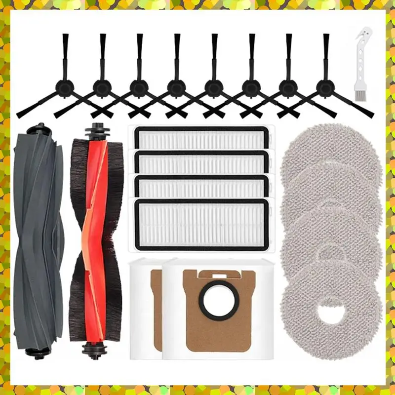 AGLH ため Dreame ボット L20 ウルトラ/X20 プロロボット掃除機メインサイドブラシ HEPA フィルターモップパッドダストバッグアクセサリー