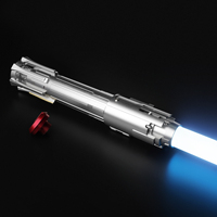Lightsaber Neopixel Jedi Laser Sword Metal Hilt Heavy Dueling Sensitive Smooth Infinite Changing Hitting Sound LTG Light Saber