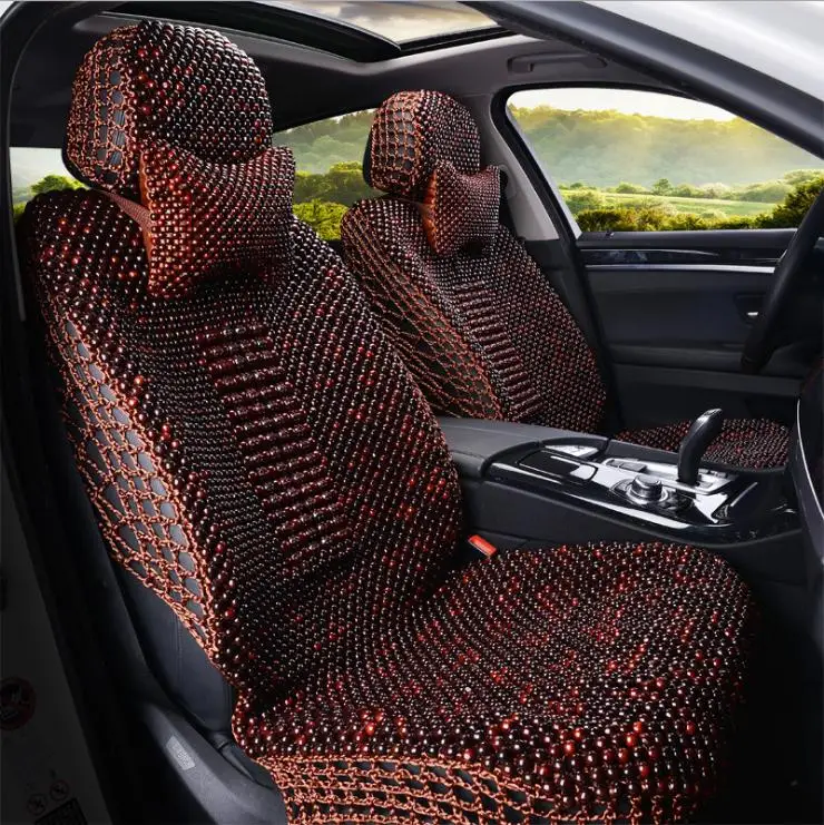 

Wood Bead Massage Auto Seat Cushion E20