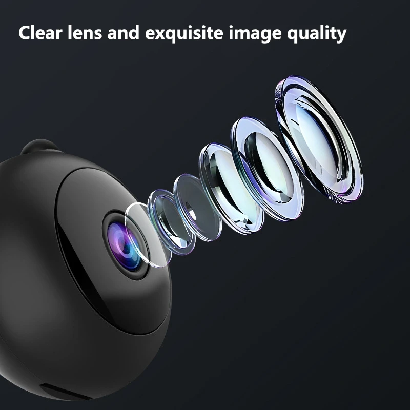 Мини-камера безопасности, полноцветная камера ночного видения, Wi-Fi монитор высокой четкости, обнаружение движения, наблюдение, водонепроницаемая, новинка 2025