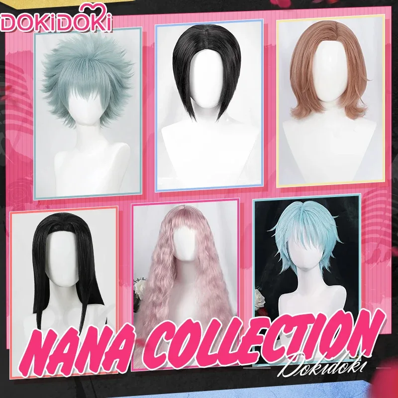 Candy 2025Oosaki /Komatsu /Okazaki Shinichi/Reira Serizawa/Ichinose Takumi Wig Anime NANA Cosplay DokiDoki Free