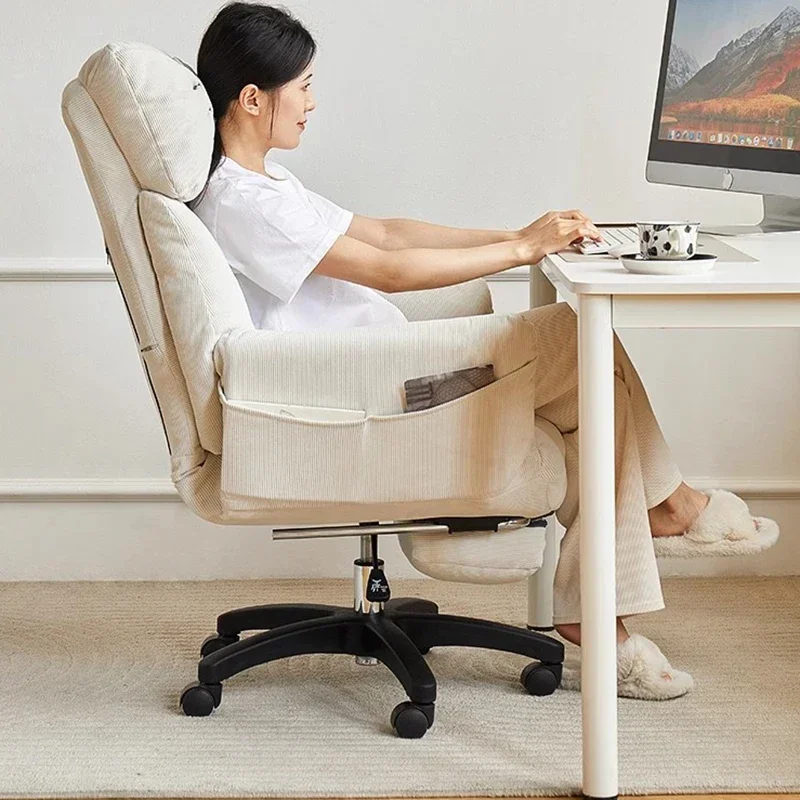 Cadeira de escritório nórdica moderna, salão de beleza, braço, estudo, sala de estar, escritório, portátil, leitura, conferência, móveis para casa