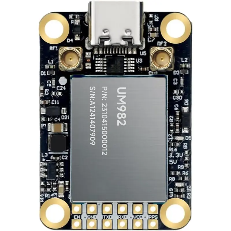 GNSS Receiver GPS RTK Module, Centimeter-Level High-Precision Tracker,All-Constellation Support(GPS/BDS/GLONASS/Galileo/QZSS)-A8