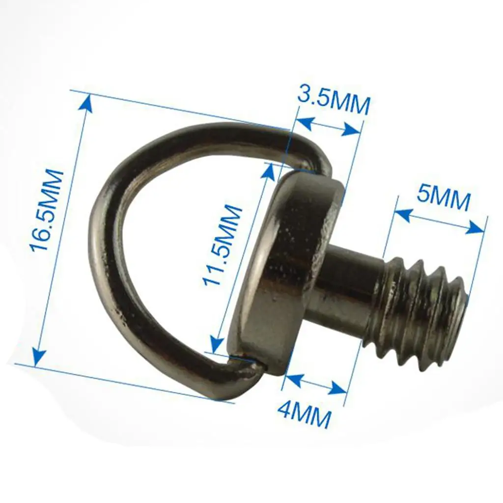 1/4" 카메라 D- 장착 나사(삼각대 모노포드 플레이트 LS076용)