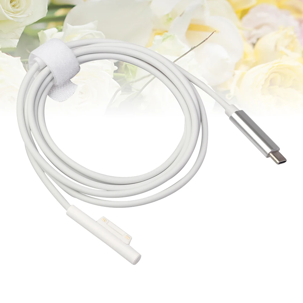 

60W Power Supply Conversion Line Adapter Cable for Laptop Type C Cord Surface Pro Go Book Charging Electrical Equipment Product