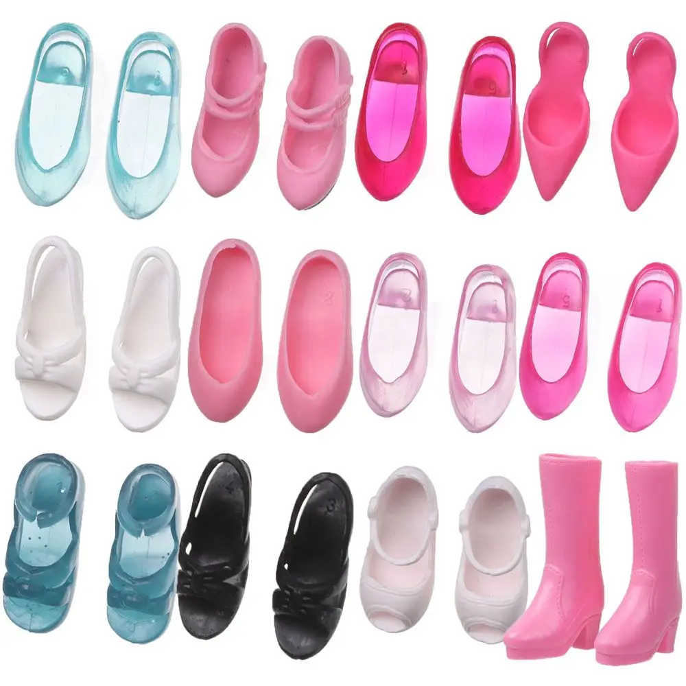 

Colorful Foot Length 2.2cm Fashion High Heels Shoes Doll Shoes Accessories 1/6 Dolls Boot